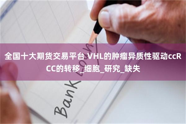 全国十大期货交易平台 VHL的肿瘤异质性驱动ccRCC的转移_细胞_研究_缺失