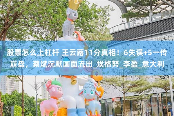 股票怎么上杠杆 王云蕗11分真相！6失误+5一传崩盘，蔡斌沉默画面流出_埃格努_李盈_意大利